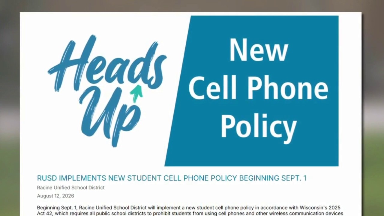 Wisconsin limits cellphones in classrooms under new law