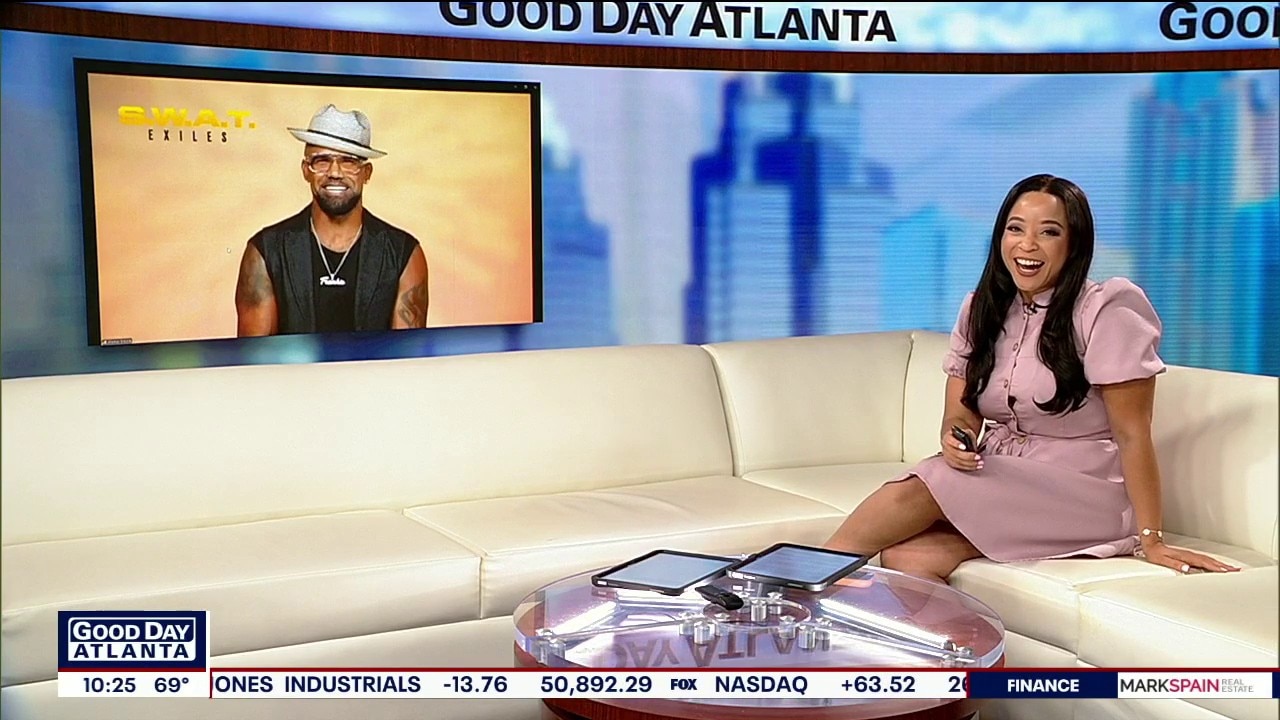 Shemar Moore chats with Justina about S.W.A.T Exiles
