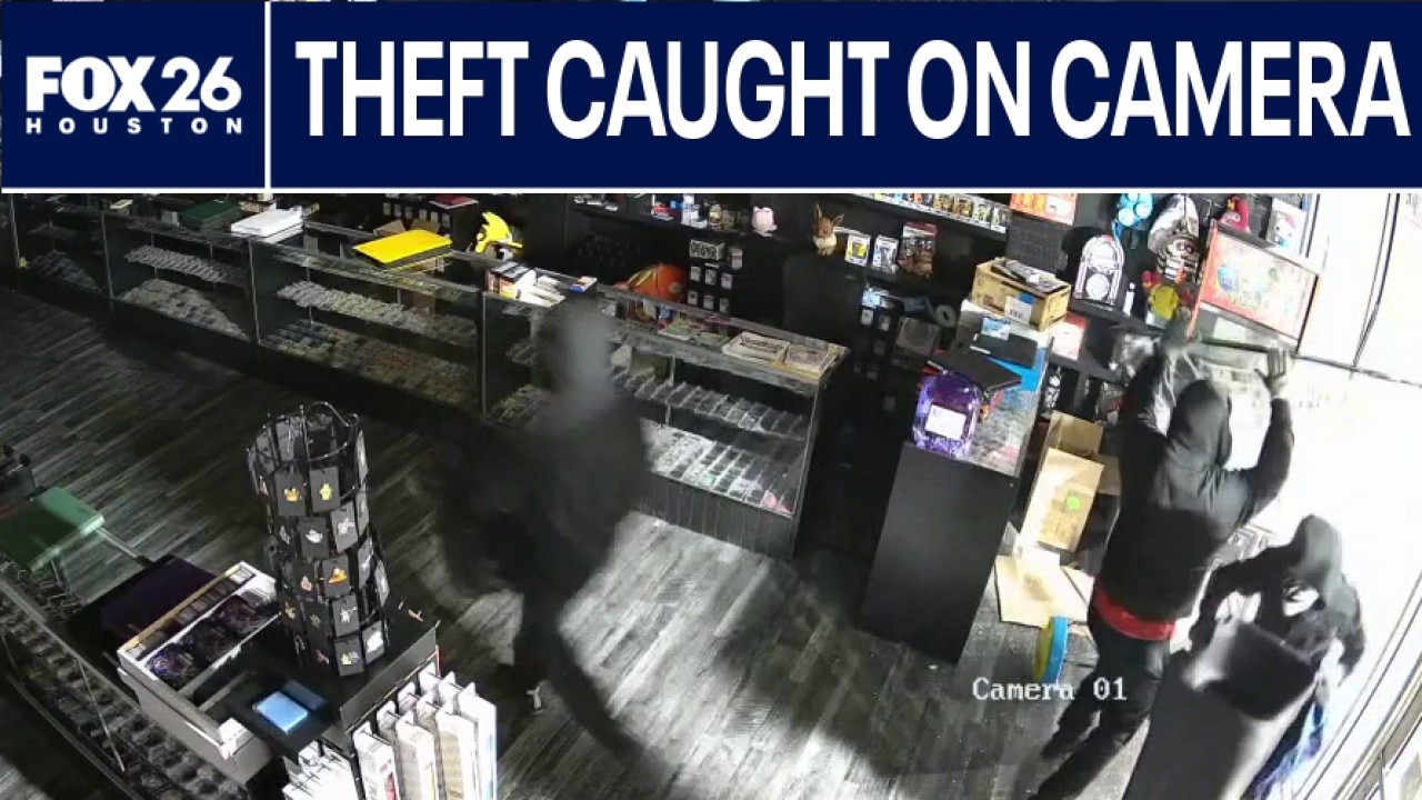 Thieves Steal $10K in Pokemon Cards from Houston Shop!