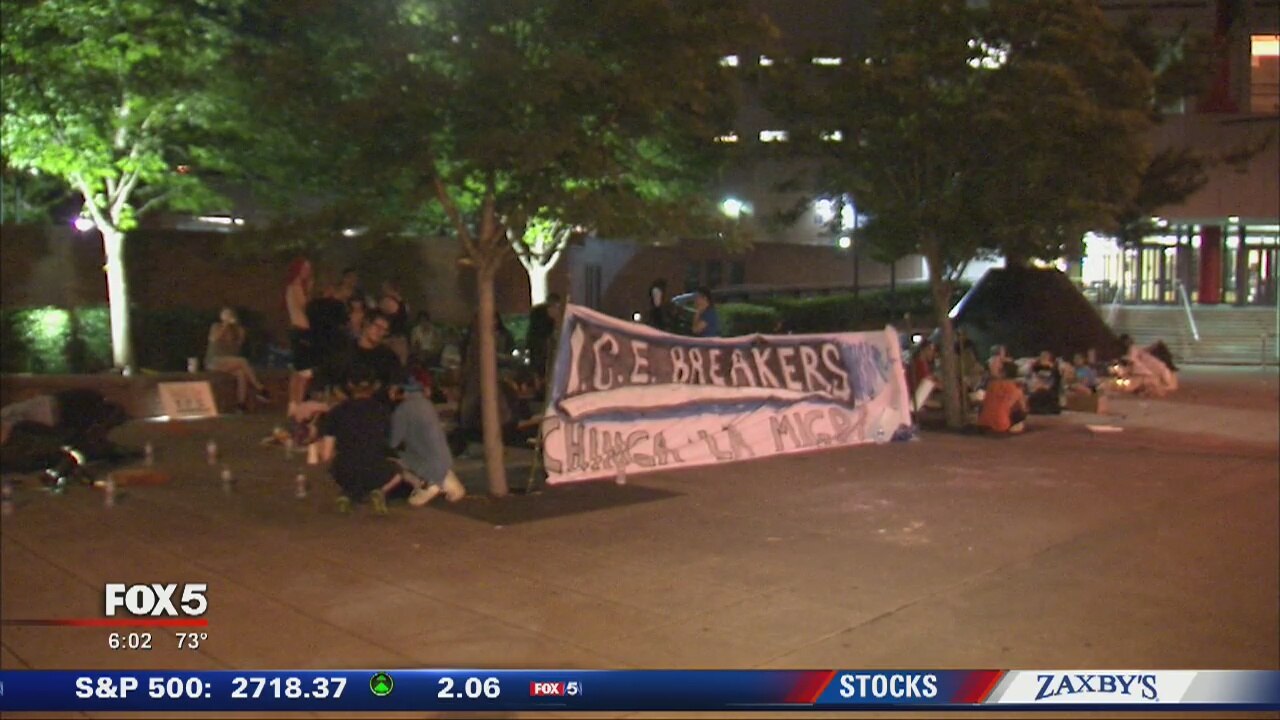 Protest at Atlanta jail