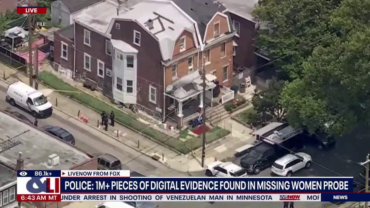 1M+ pieces of evidence found in missing women probe