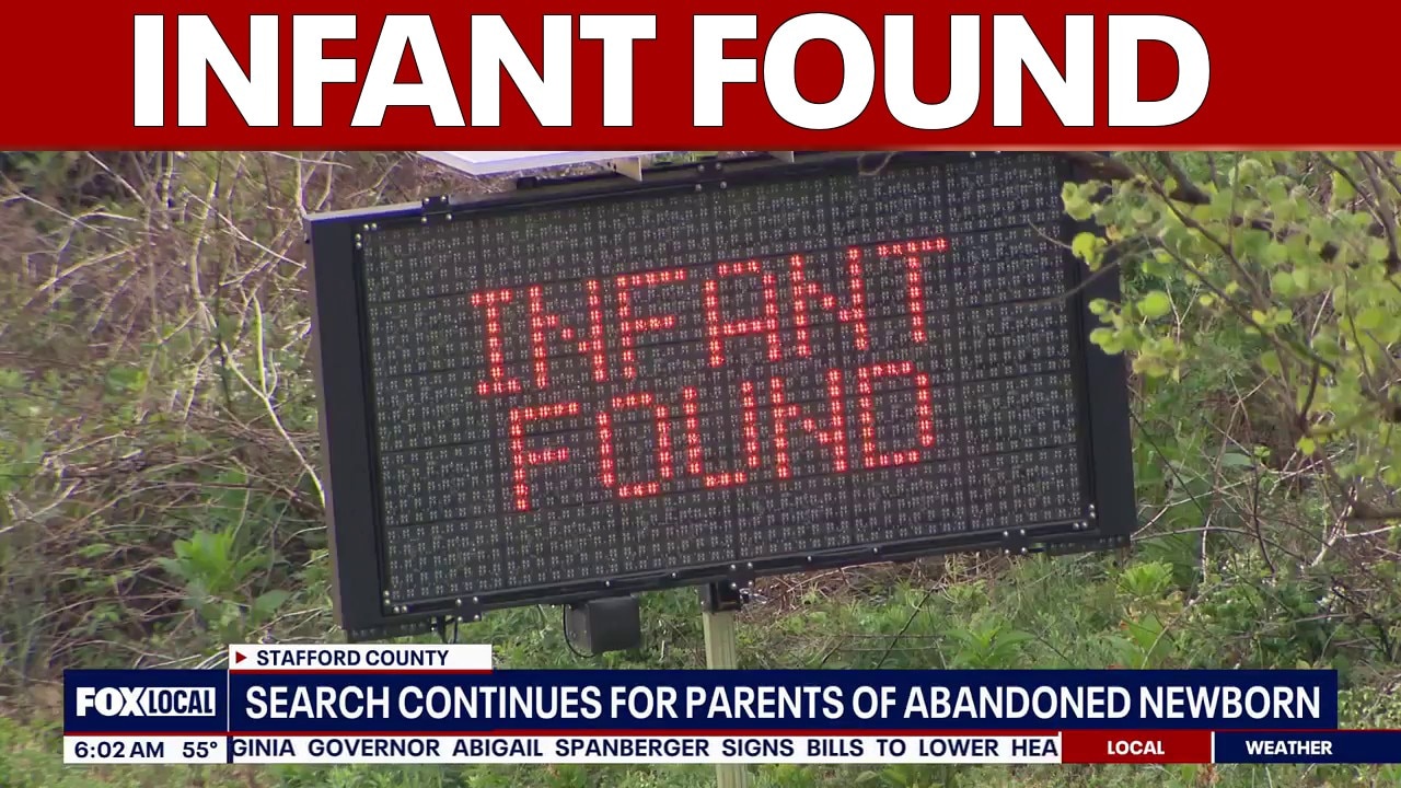 Newborn found in Stafford County park, authorities seek tips | FOX 5 AT 6AM