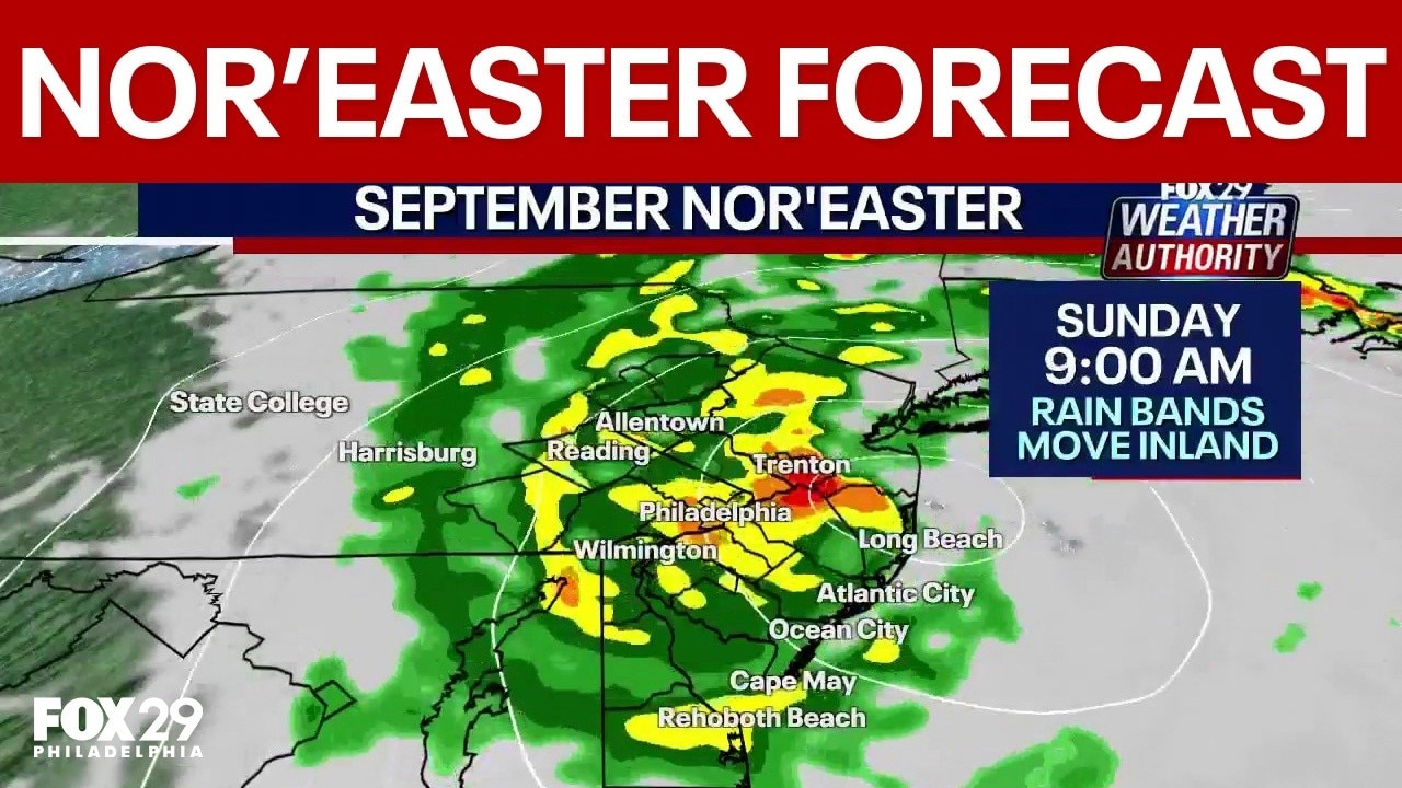 Nor'easter forecast: New Jersey, Delaware prepare for flooding, strong winds