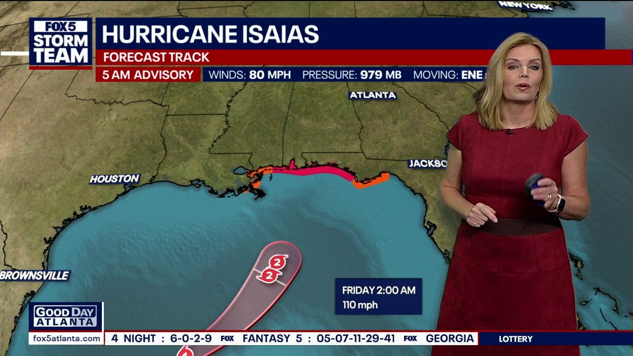 Hurricane Isaias strengthening as it approaches