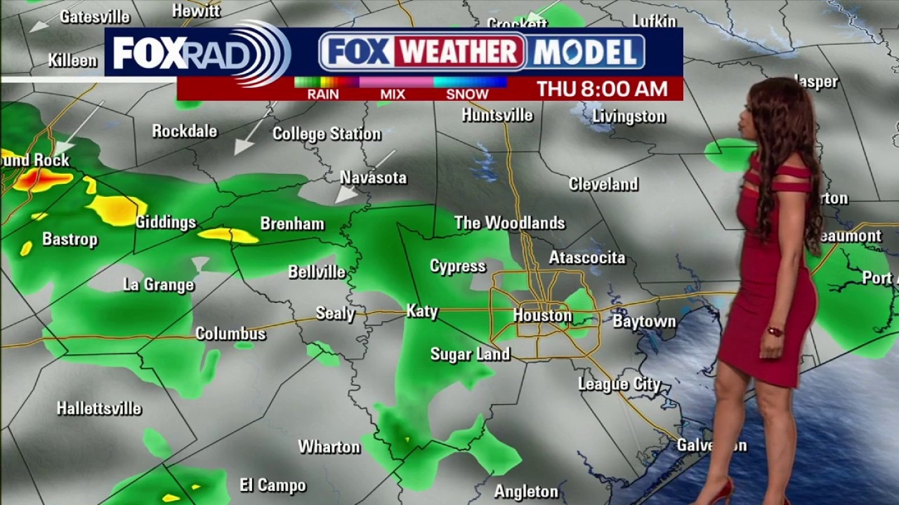 Houston weather: Scattered storms possible Thursday, Friday