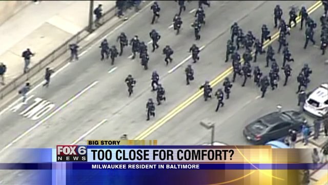 "They`re hurting their own neighborhoods:" Milwaukee woman in Baltimore shocked by what`s unfolded
