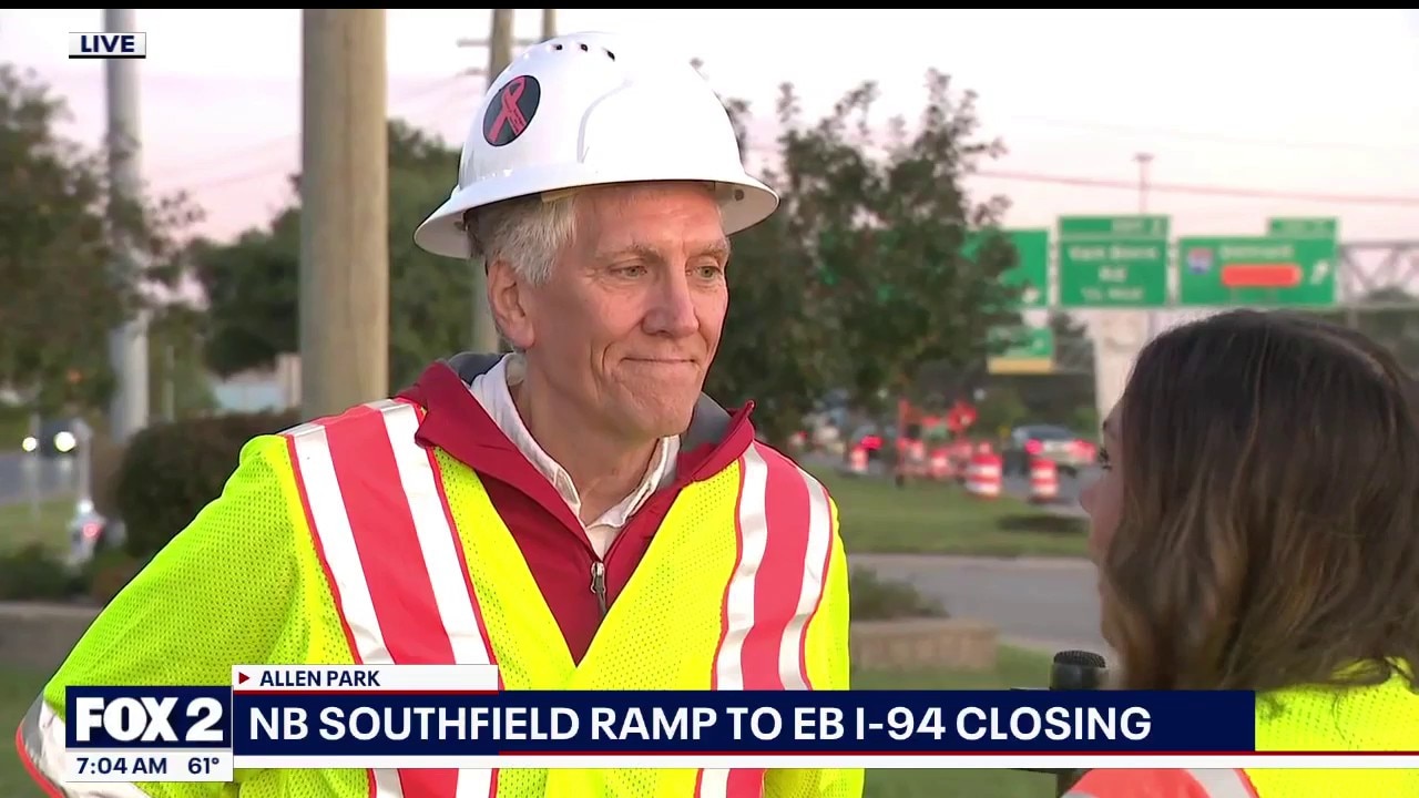 New ramp closure at Southfield, I-94 interchange in Allen Park