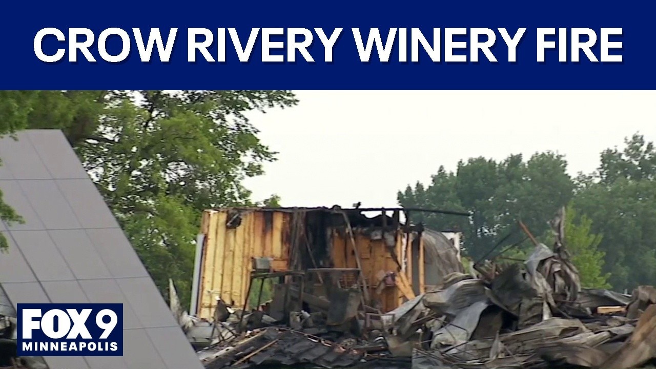 Fire at Crow River Winery in Hutchinson under investigation