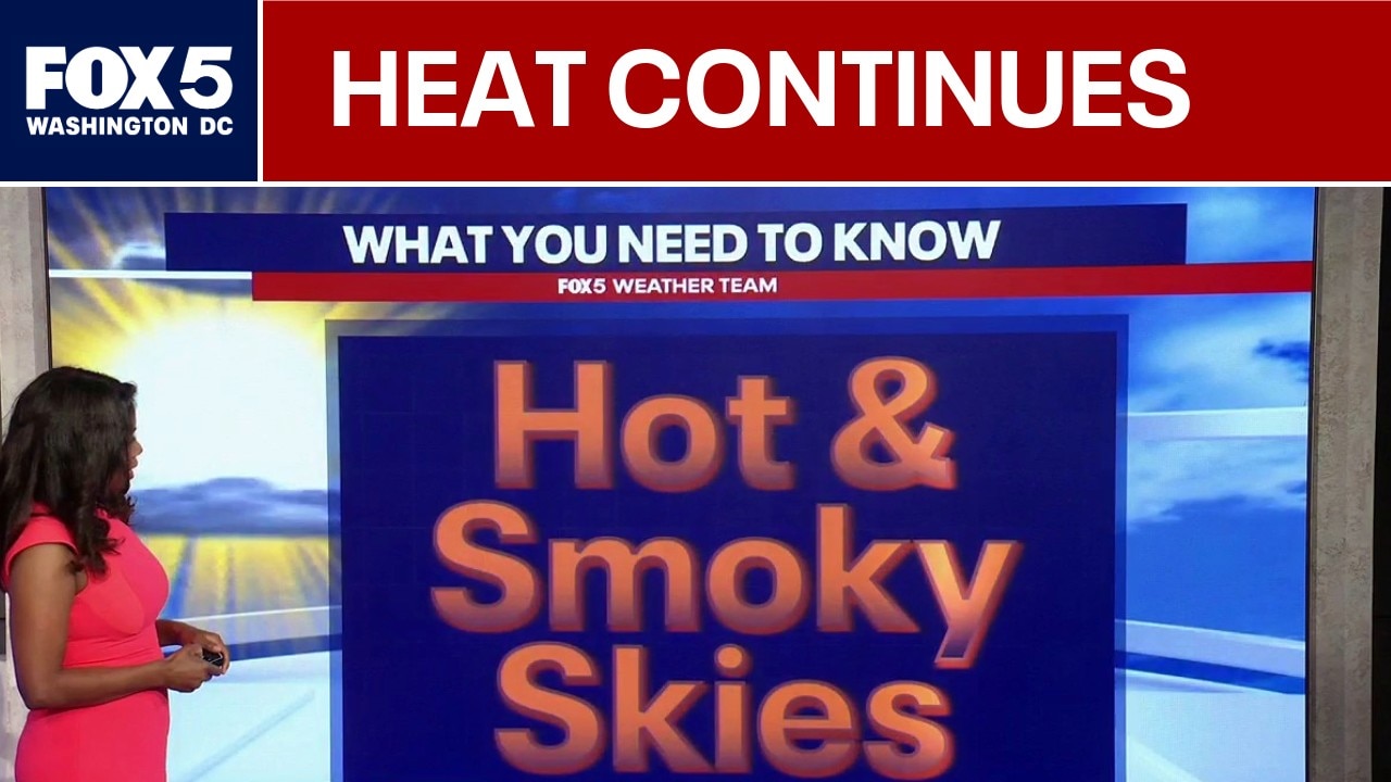 DC Weather: Heat and air quality alerts continue Friday