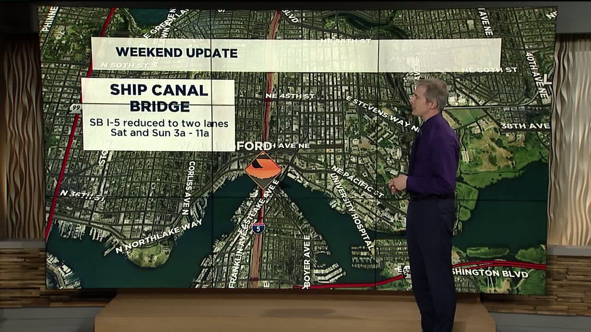Weekend traffic report