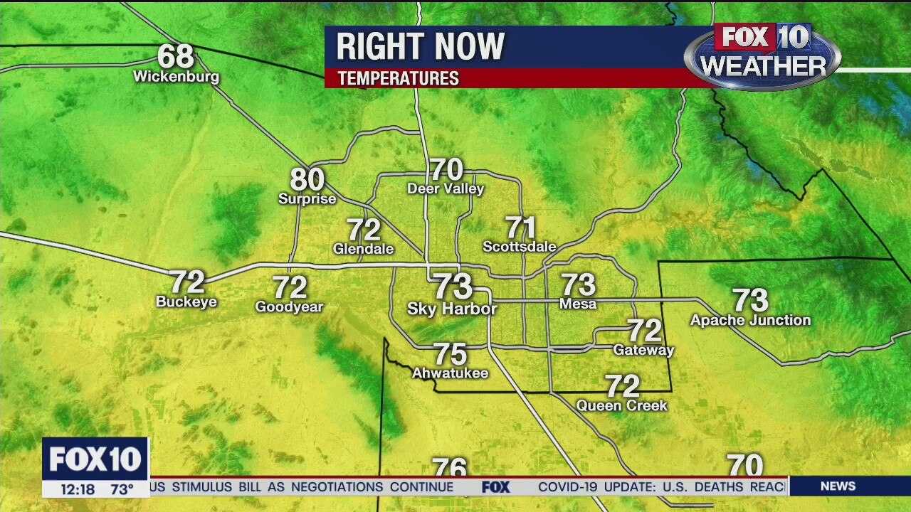 Noon Weather - 3/24/20