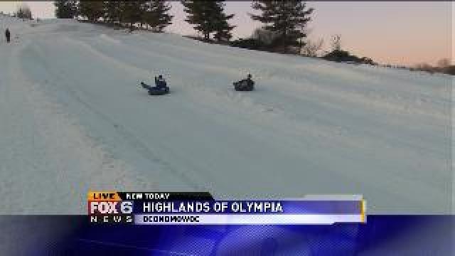 Laura takes a wild ride at Highlands of Olympia