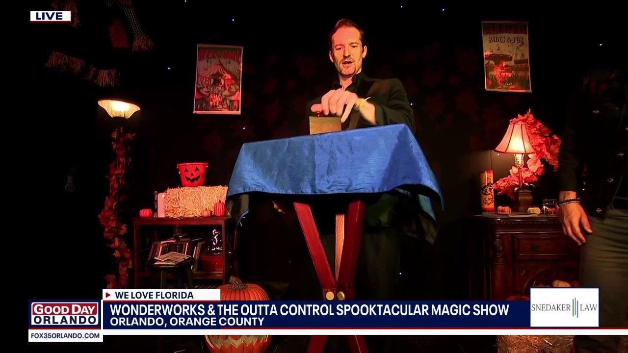 WonderWorks' dinner show gets Halloween makeover