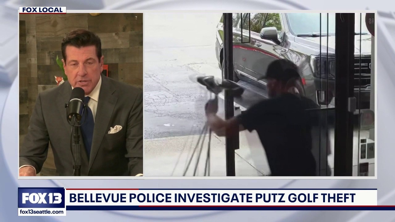 Bellevue police investigate Putz Golf theft