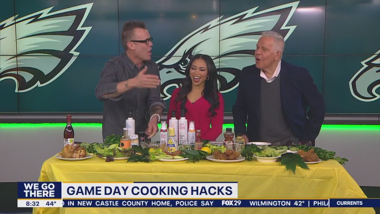 Cooking hacks to elevate your Eagles watch party