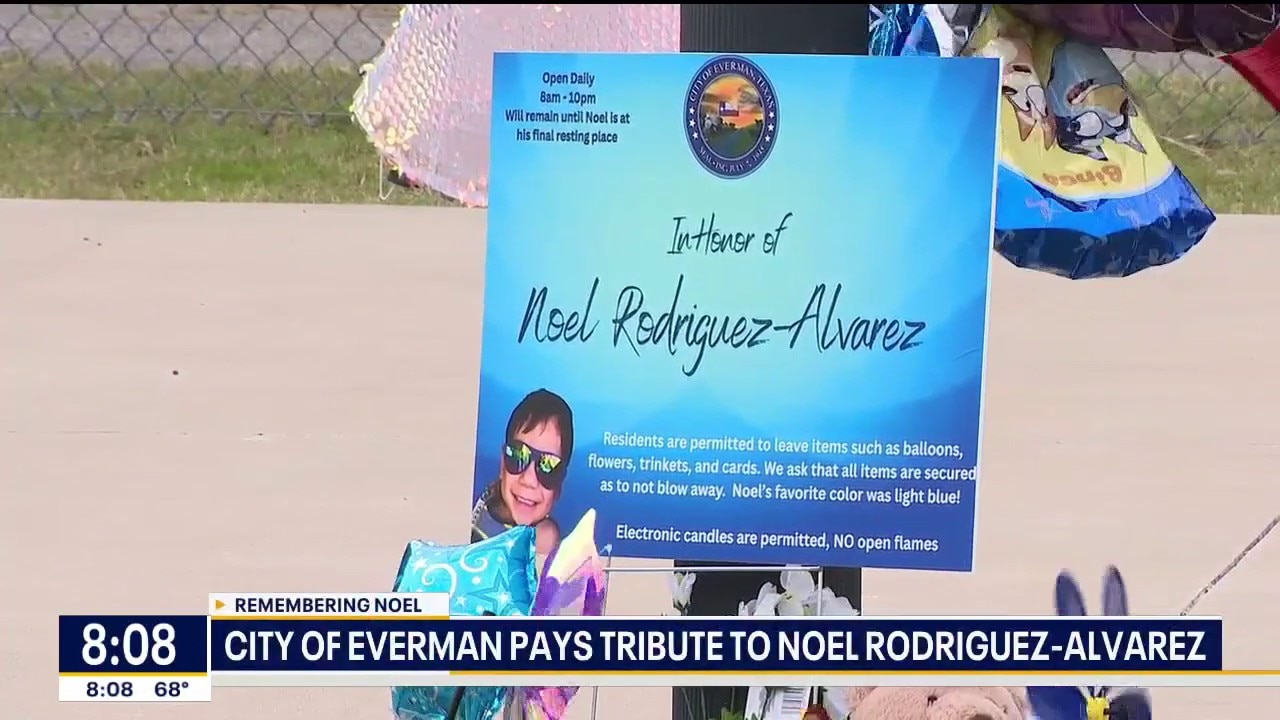 Everman community pays tribute to Noel Rodriguez-Alvarez