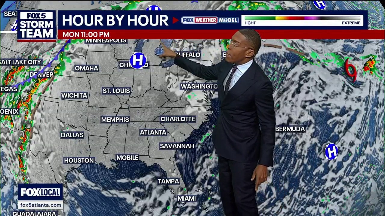 Monday night forecast