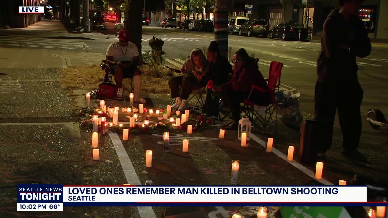 Loved ones hold vigil for man killed in Belltown shooting