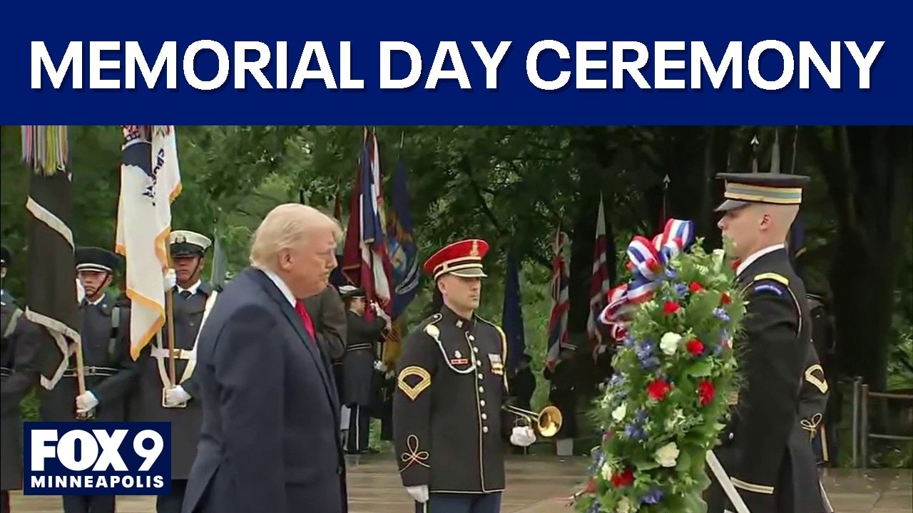 President Trump honors heroes on Memorial Day