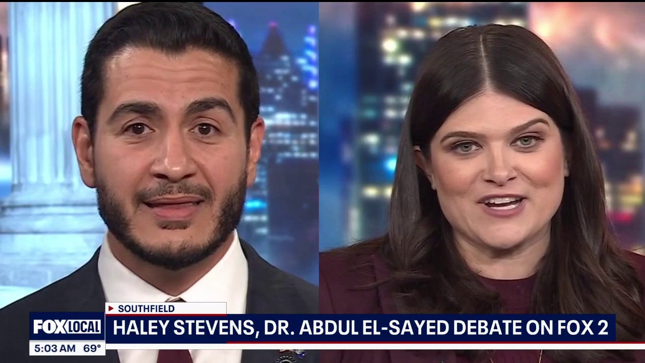 Stevens, El-Sayed trade parting shots in spin-room after debate