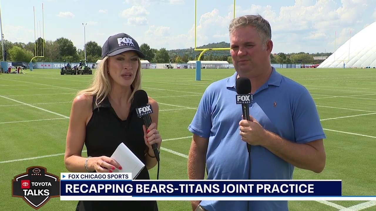 Recapping Bears-Titans Joint Practice | Toyota Talks