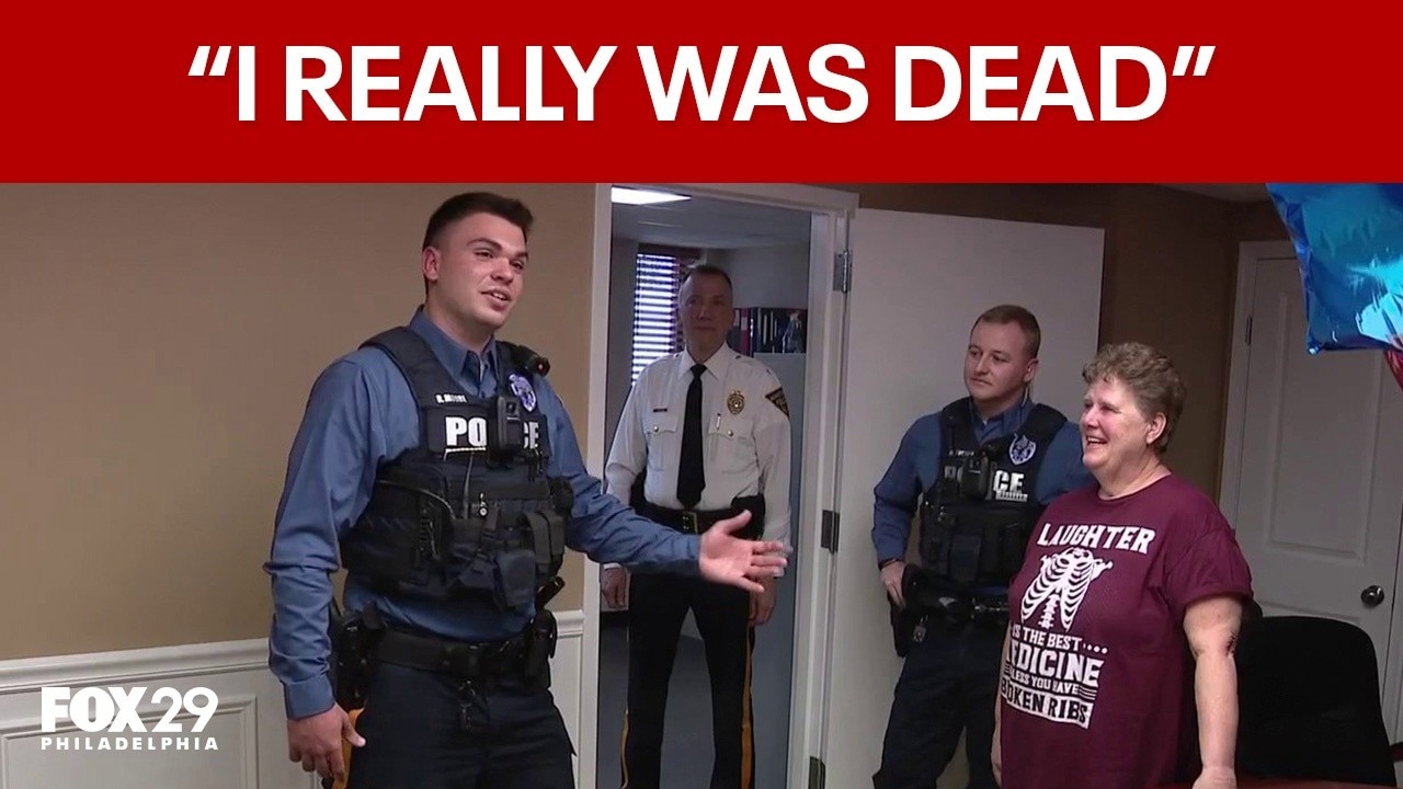 Police officers save woman’s life after cardiac arrest