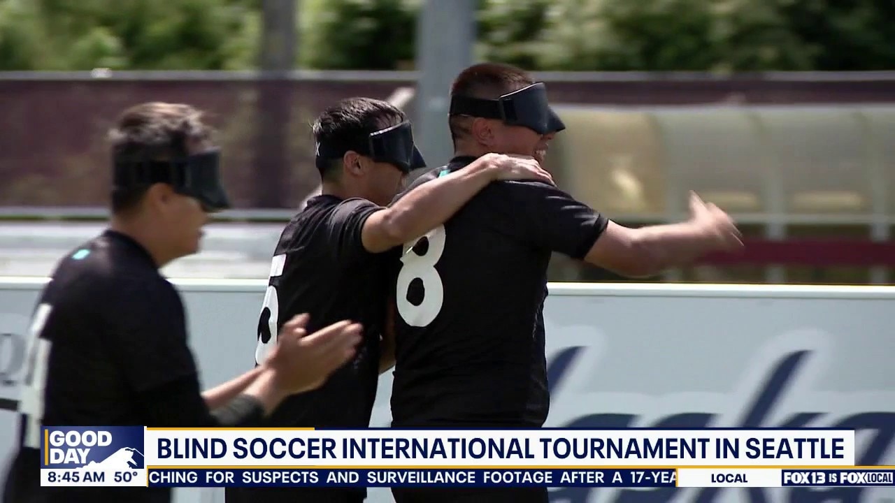Global blind soccer tournament in Seattle for first time