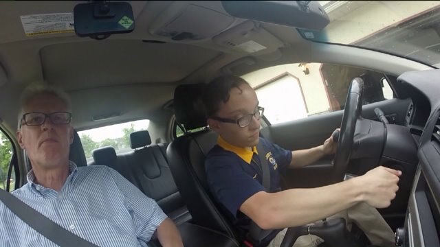 A driving force: Customized van, specialized driving lessons give teen with Spina bifida new freedom