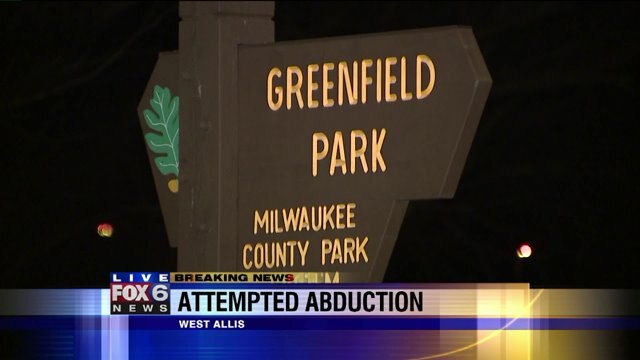 Search for suspect who grabbed woman near Greenfield Park