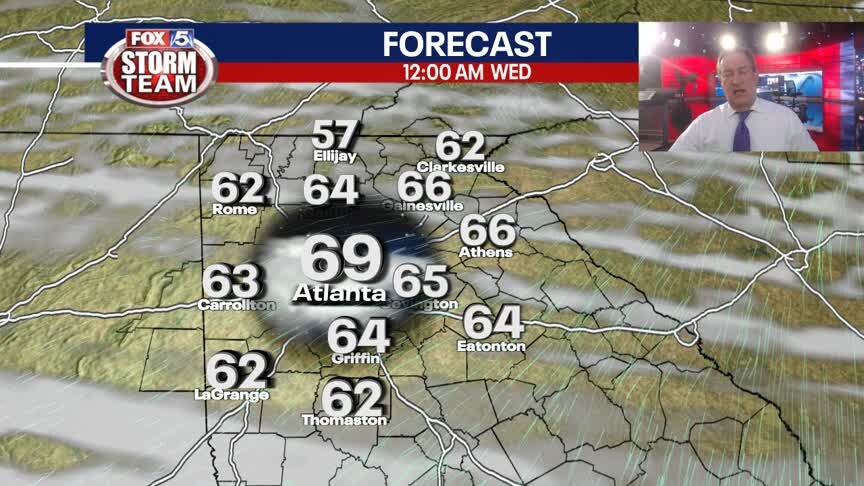 Tuesday Night Weather Update