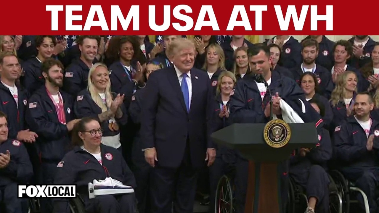 FULL: Pres. Trump hosts Team USA Winter Olympians and Paralympians