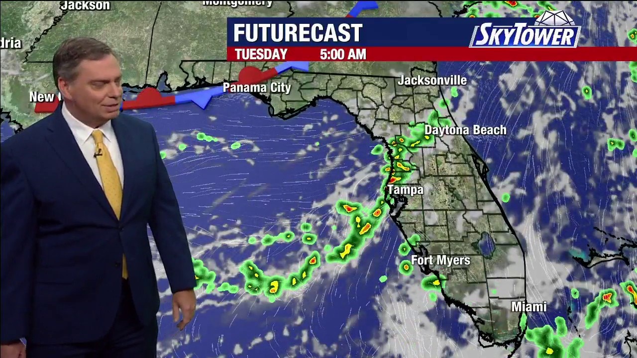 Tampa weather | Monday evening forecast