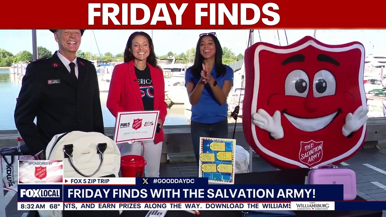 Friday Finds: FOX 5 Zip Trip to The Wharf