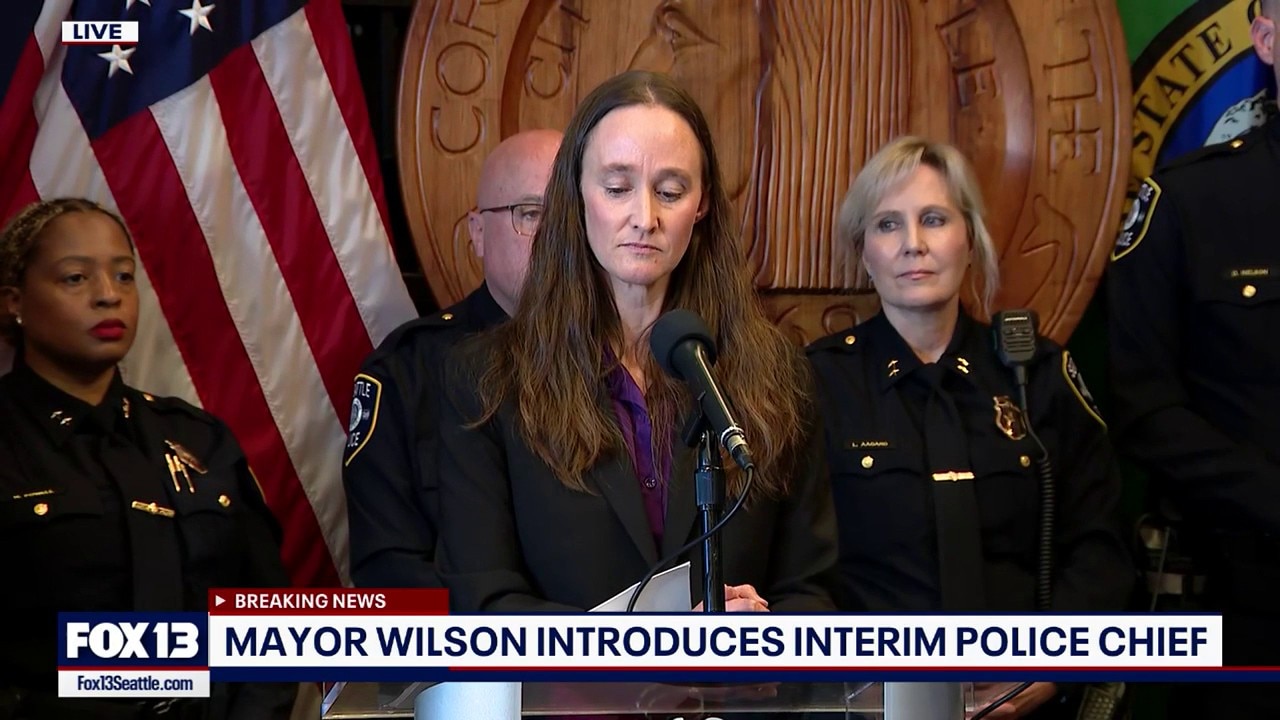 Seattle mayor Wilson introduces interim police chief