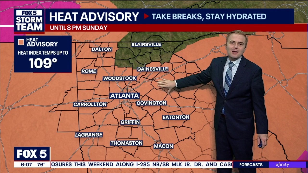 Saturday morning weather forecast