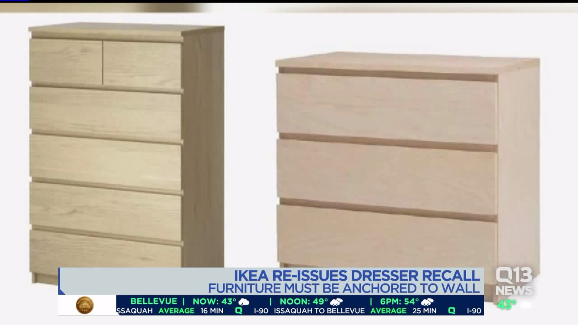 8th child death from fallen IKEA dresser prompts recall reminder