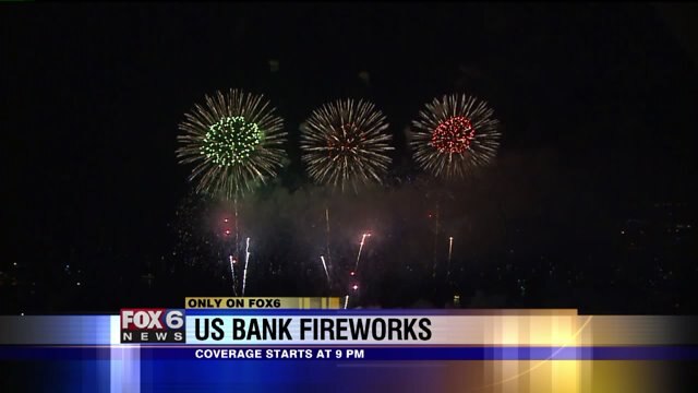 Team coverage on FOX6 -- Gearing up for the US Bank Fireworks Show