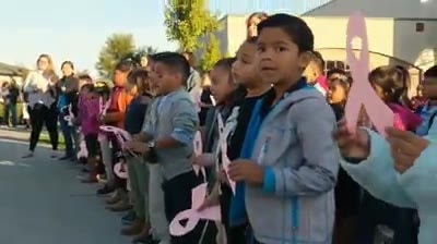 Principal Battling Cancer Receives Emotional Show of Support