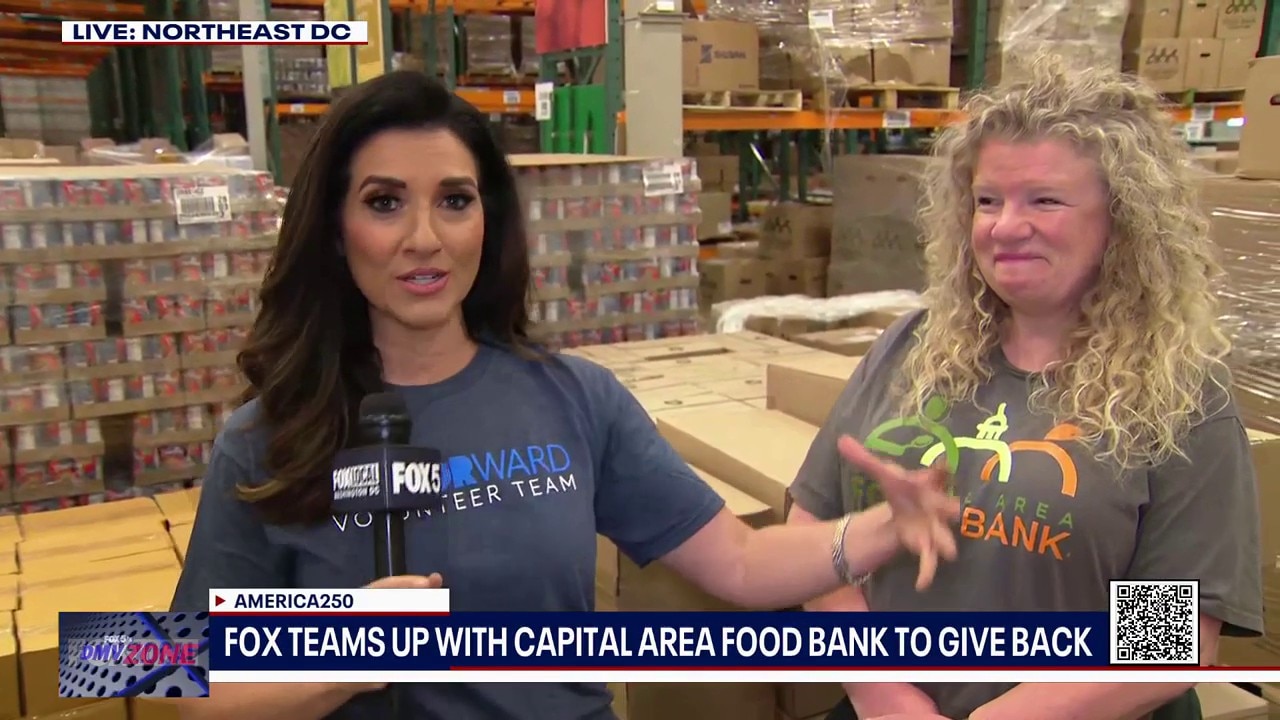 FOX Teams Up With Capital Area Food Bank to Give Back
