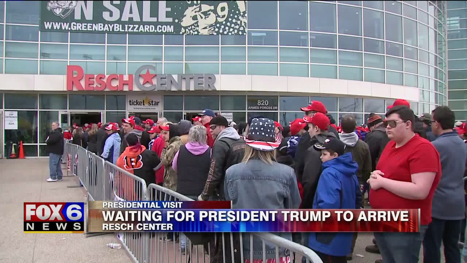 President Trump visits Green Bay