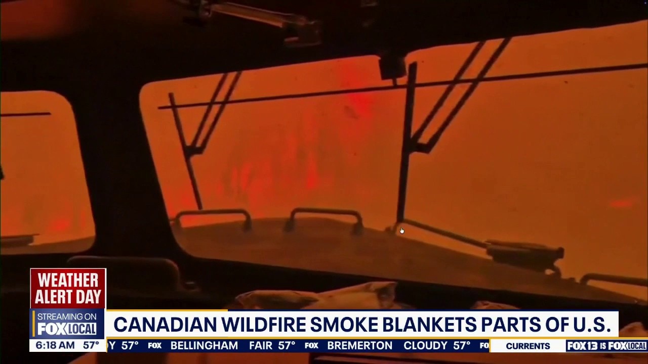 Canadian wildfire smoke blankets NYC, parts of US