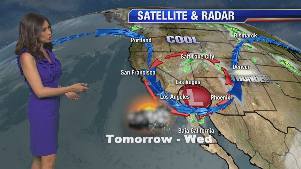 Monday morning weather forecast