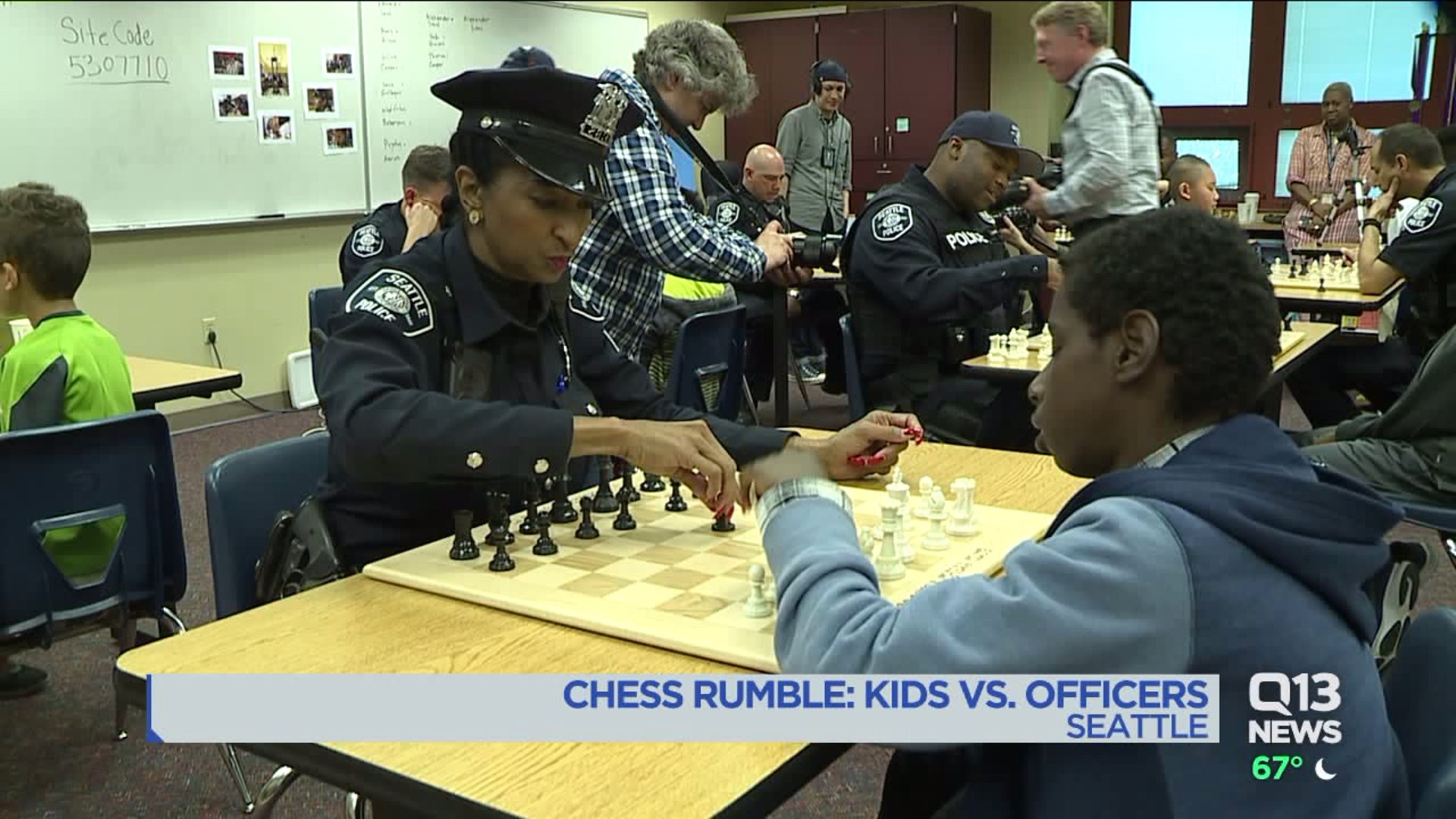 Kids vs Cops Chess Rumble Tournament
