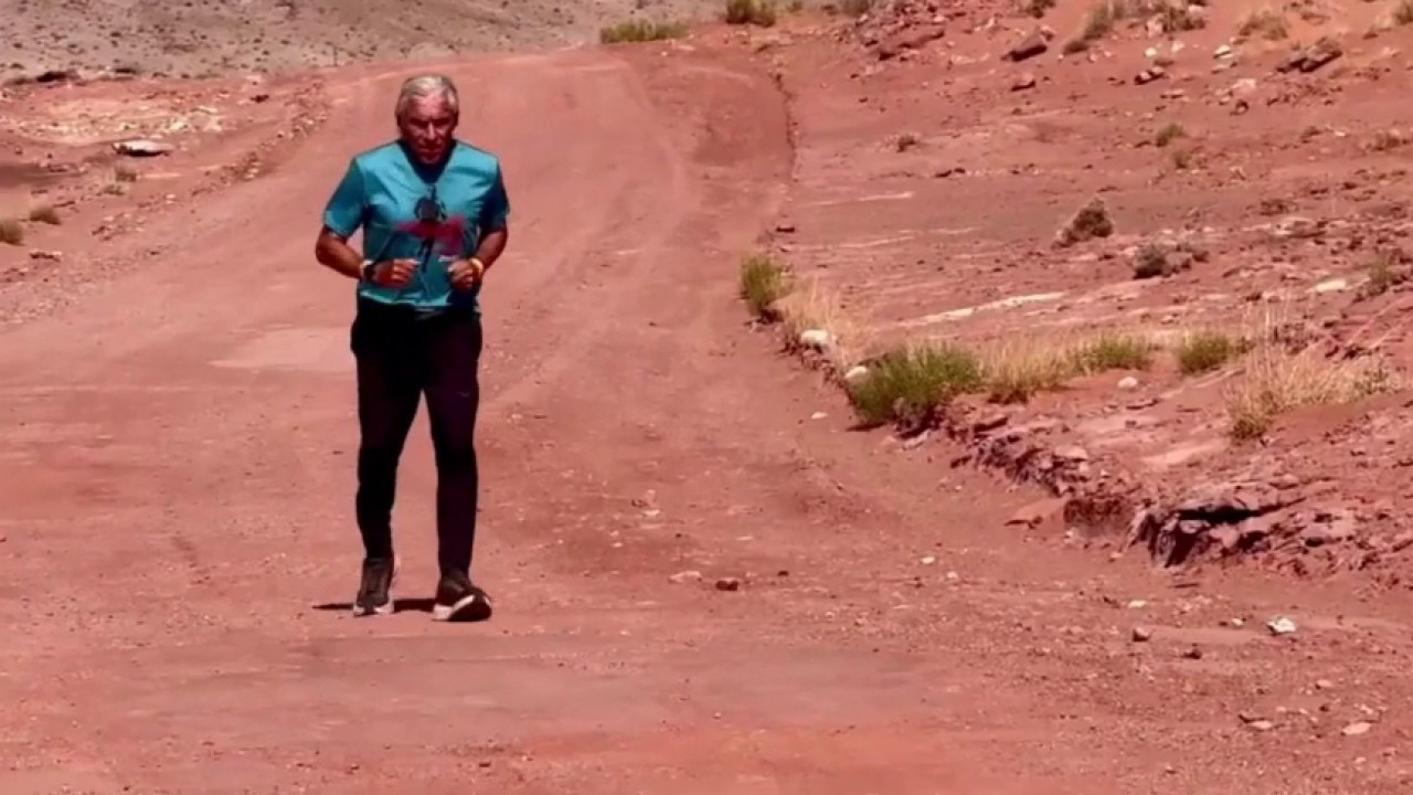 Why one man is running 100 marathons in 100 days