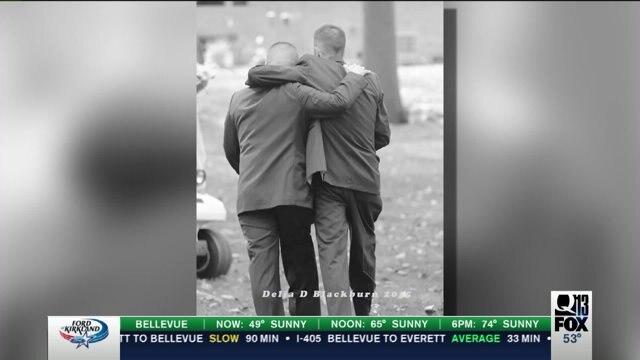 Amazing wedding day gesture brings two families together