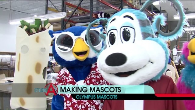 Now for something different: Brian Kramp pays a visit to Olympus Mascots