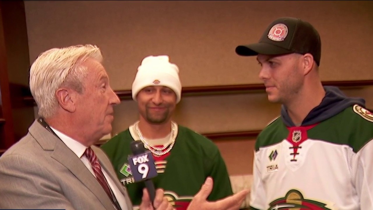 Minnesota Twins show support for Wild during NHL Playoff run