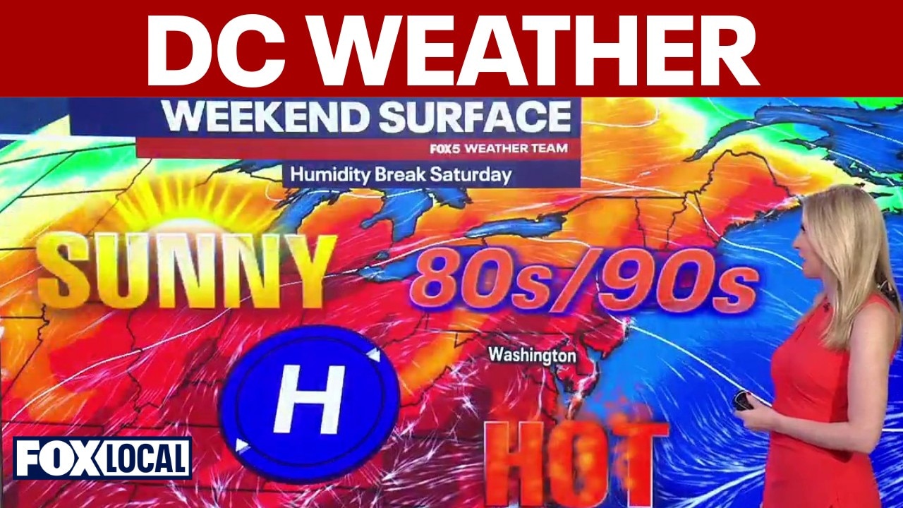 DC weather forecast: Strong storms expected Friday