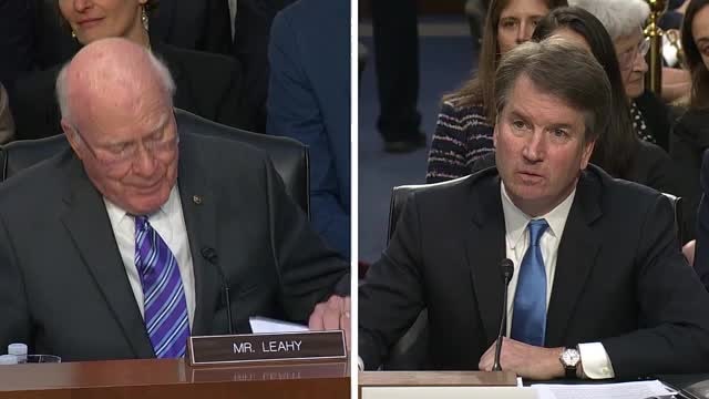 KAVANAUGH ASKED ABOUT PRES PARDON POWER
