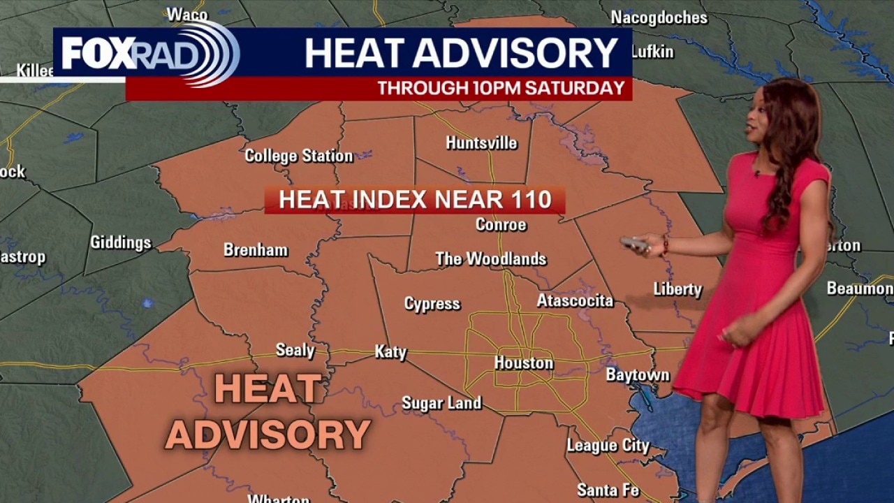 Houston weather: Heat advisory in effect on Saturday